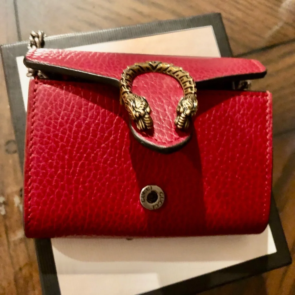 New Authentic Gucci Dionysus card case - Picture 12 of 13